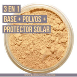 Base Mineral en Polvo con Bloqueador Solar SPF 15