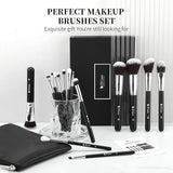 Kit de 15 Brochas para Maquillaje Profesional DUcare